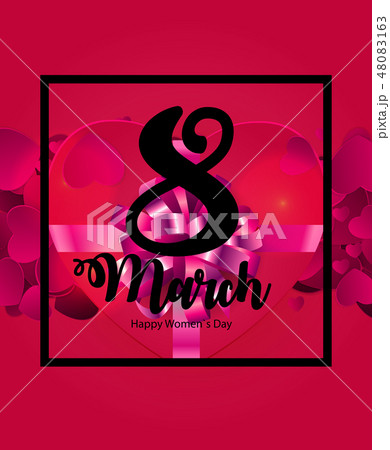 Poster International Happy Women's Day 8 March Poster International Happy Women's Day 8 March 48083163