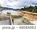 Mamoth hot springs panorama 48084063