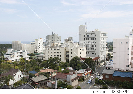 九十九里浜：白子温泉街（千葉県長生郡白子町） 48086396