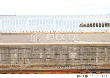 伊予鉄道梅津寺駅 48088151