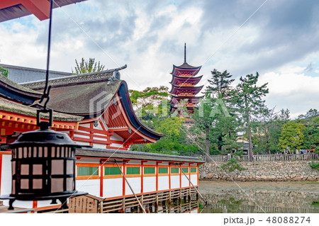 厳島神社の風景 48088274