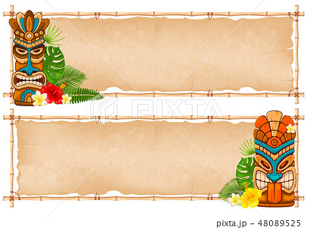 Summer tropical frame design Summer tropical frame design 48089525