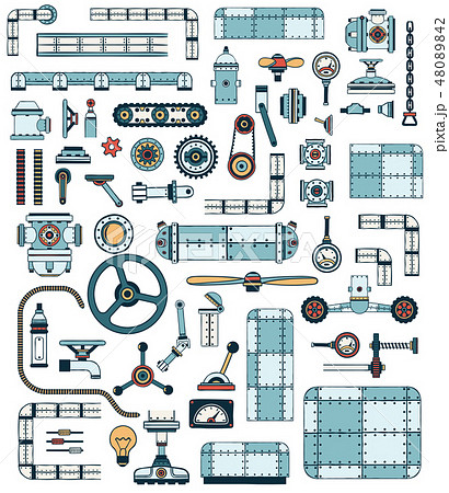 Machinery Elementsのイラスト素材