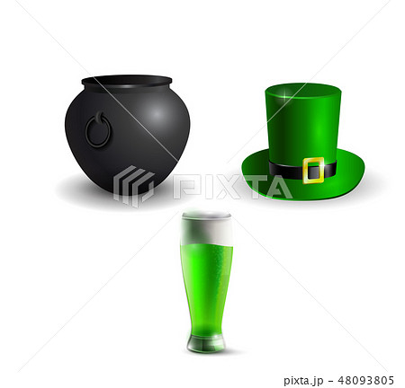 Green St. Patrick s Day hat 48093805