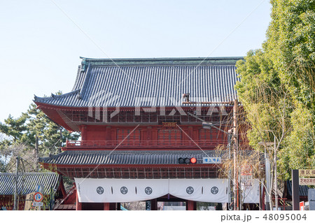 東京都　港区　増上寺　三解脱門（さんげだつもん） (三門） 48095004