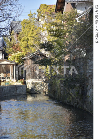 【滋賀県 長浜市】旧街道沿いの町並み 【滋賀県 長浜市】旧街道沿いの町並み 48095681