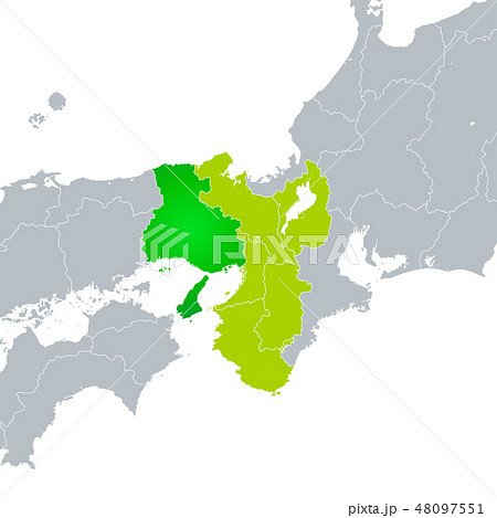 兵庫県地図と関西地方