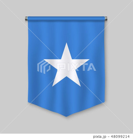 pennant with flag pennant with flag 48099214