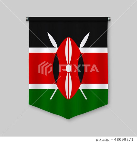 pennant with flag pennant with flag 48099271