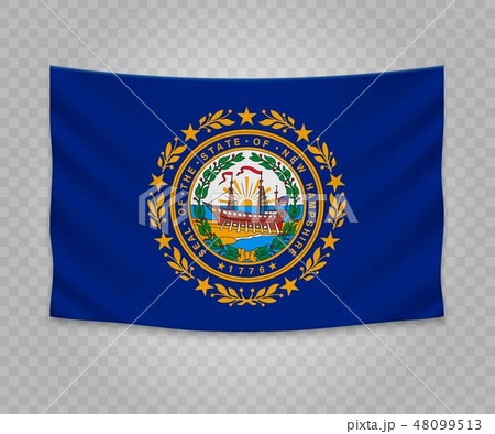 Realistic hanging flag Realistic hanging flag 48099513