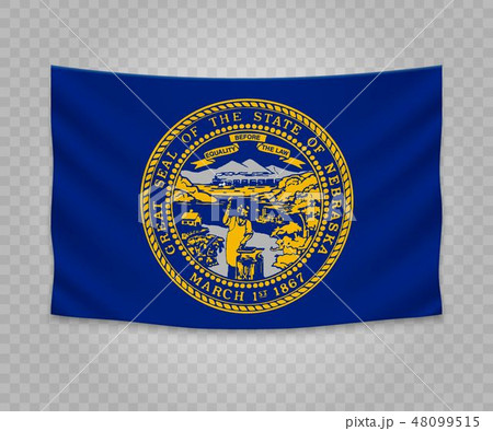 Realistic hanging flag Realistic hanging flag 48099515