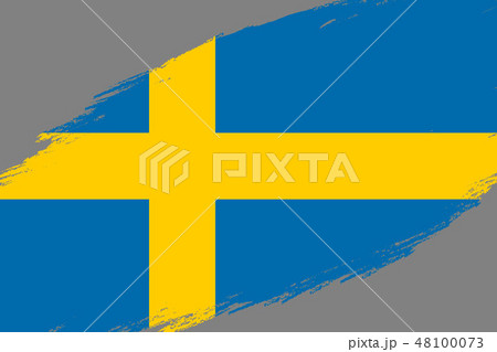 Grunge styled flag 48100073