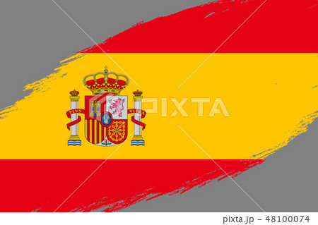 Grunge styled flag 48100074