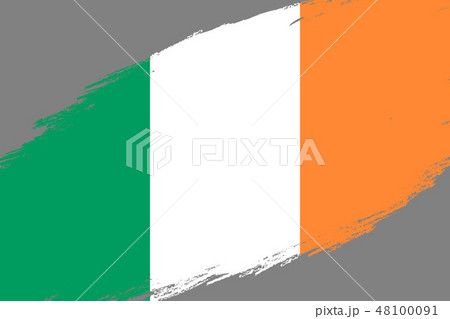 Grunge styled flag 48100091