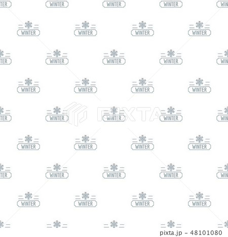 Winter pattern vector seamless 48101080