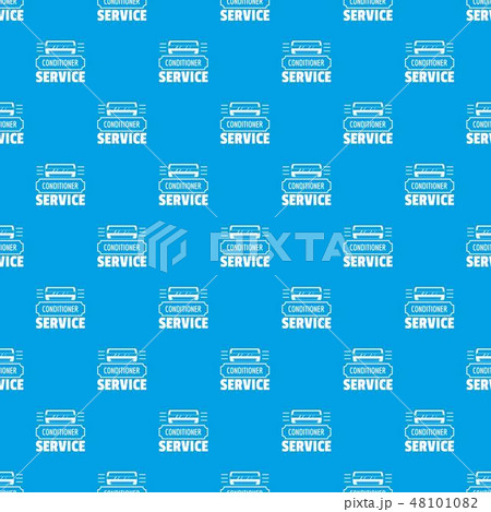 Service conditioner pattern vector seamless blue Service conditioner pattern vector seamless blue 48101082