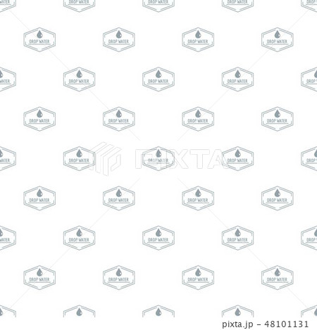 Drop water pattern vector seamless Drop water pattern vector seamless 48101131