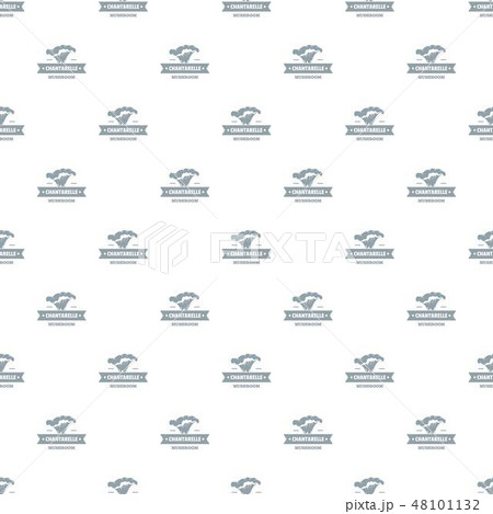 Mushroom chantarelle pattern vector seamless 48101132
