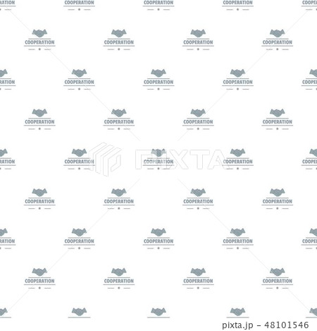 Cooperation pattern vector seamless Cooperation pattern vector seamless 48101546
