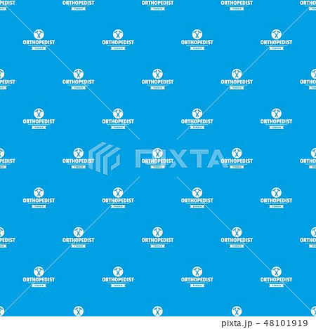 Orthopedic tool pattern vector seamless blue Orthopedic tool pattern vector seamless blue 48101919