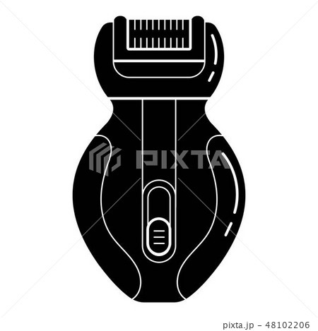 Electric epilator icon, simple style 48102206