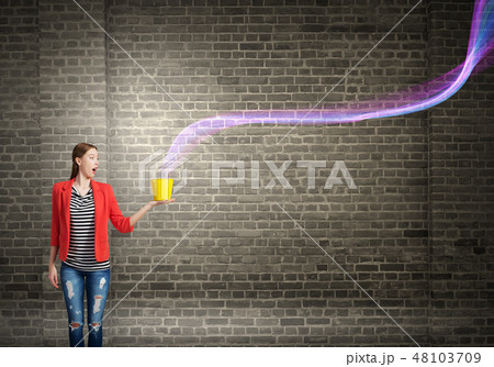 Outside the box thinking Outside the box thinking 48103709
