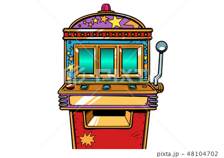 one-armed bandit slot machine 48104702