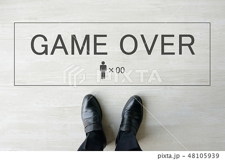 ビジネスイメージ―ゲームオーバー 48105939