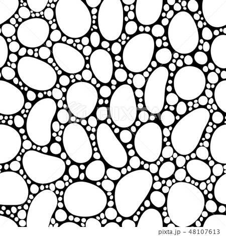Seamless abstract hand-drawn pattern 48107613
