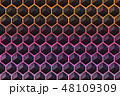 Abstract background of hexagoms shape 48109309