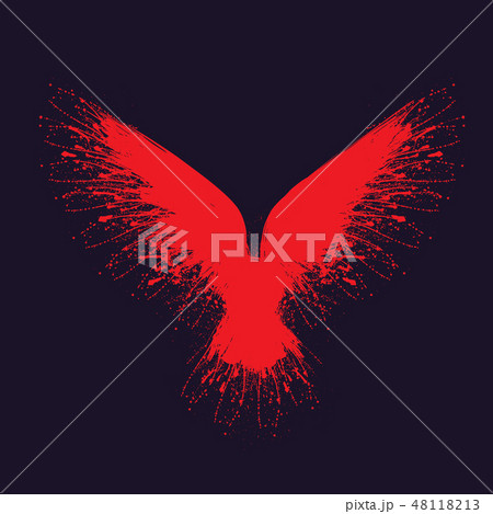 Red blots raven 48118213