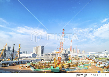 大規模建設現場 大規模建設現場 48118223