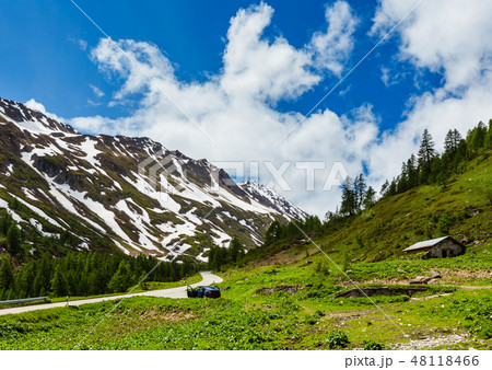 Summer Pass del San Gottardo, Switzerland. Summer Pass del San Gottardo, Switzerland. 48118466