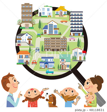 家族と物件探し 48118631