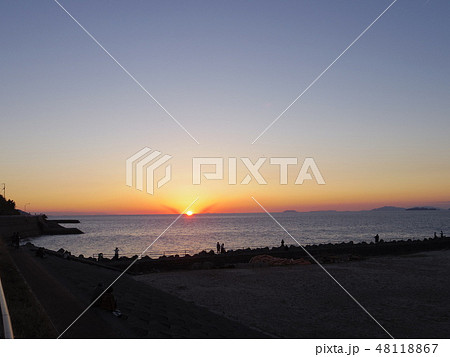 双海 夕日(愛媛県伊予市) 双海 夕日(愛媛県伊予市) 48118867