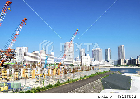 大規模建設現場 48118952