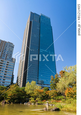 東京ミッドタウンと檜町公園 48121405
