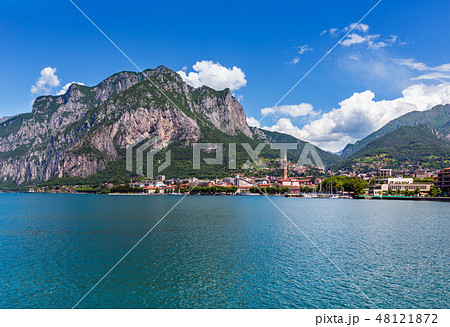 Lake Como summer view, Italy 48121872