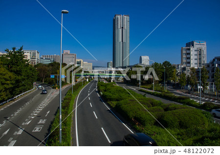 新御堂筋と千里中央の街並み 新御堂筋と千里中央の街並み 48122072