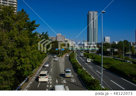 新御堂筋と千里中央の街並み 48122073