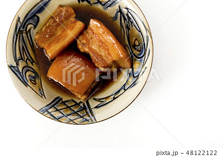 沖縄の郷土料理 ラフテー(豚肉の角煮) 沖縄の郷土料理 ラフテー(豚肉の角煮) 48122122