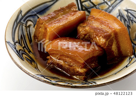 沖縄の郷土料理 ラフテー(豚肉の角煮) 沖縄の郷土料理 ラフテー(豚肉の角煮) 48122123