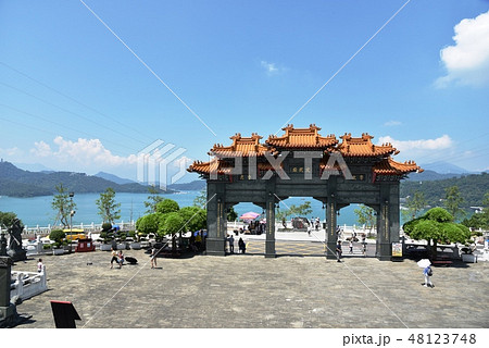 文武廟と日月潭 文武廟と日月潭 48123748
