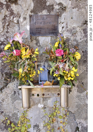 谷川岳にて(一ノ倉沢付近の慰霊碑) 谷川岳にて(一ノ倉沢付近の慰霊碑) 48124985