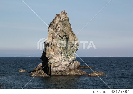 日本最古の島沼島の上立神岩 日本最古の島沼島の上立神岩 48125304