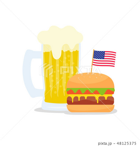 burgers and beer clip art