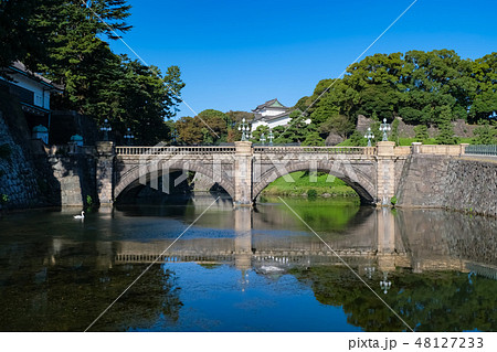 皇居正門石橋 皇居正門石橋 48127233