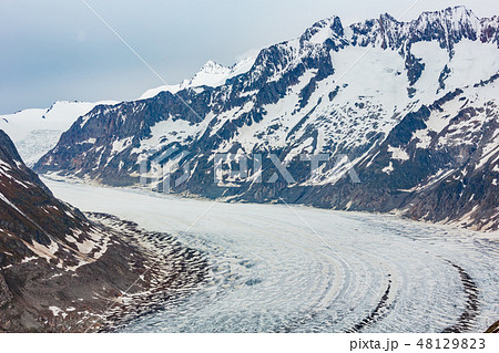 Aletsch Glacier, Switzerland, Alps Aletsch Glacier, Switzerland, Alps 48129823