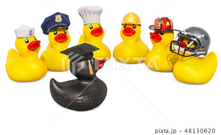Choice of profession concept, 3D rendering 48130620
