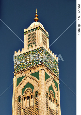 ハッサン２世モスクの写真素材